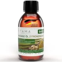 Kitama Massageöl mit Aroma - Körper-Öl für Massagen Pflegeöl Aroma-Öl Thai-Öl 250ml, Zitronengras