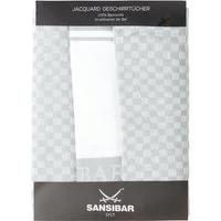 Sansibar Sylt Geschirrtuch Geschirrtücher-Set, 3-tlg, 50x70 cm, 100% Baumwolle, Premium Qualität, (Set, 3x Geschirrtuch, 50x70 cm, zwei verschiedene Designs), Jacquardgewebe, zwei verschiedene Motive