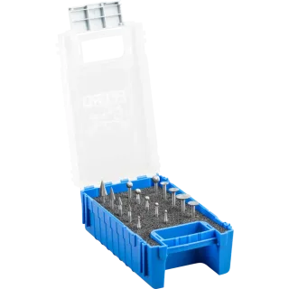 PFERD TOOLS HSS Feinfrässtift Set 84 15-tlg. Spezialzahnung universal mittel fein - 22900845