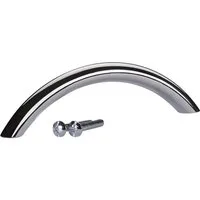 SO-TECH® Möbelgriff Bogengriff BG01, Lochabstand 96 - 352 mm, Lochabstand 96 mm Chrom poliert - inkl. Schrauben