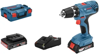 Bosch Professional Akku-Bohrschrauber "GSR 18V-21" Set, inkl. 2 Akkus, Ladegerät und Koffer