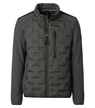 CASAMODA - Materialmixjacke grün - Gr. - XL