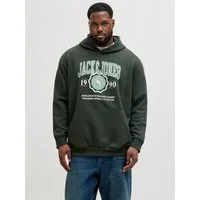 Jack & Jones PlusSize Kapuzensweatshirt JJMAKO SWEAT HOOD PLS
