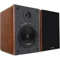 McGrey McGrey BSS-365 BN 6,5" HiFi Regallautsprecher Paar braun 2x 60W RMS Lautsprecher 2 Wege (kein Netzwerkstandard, 60 W, HiFi Flachlautsprecher,6,5" (16,5 cm) Woofer, 1,0" (2,54 cm) Tweeter)