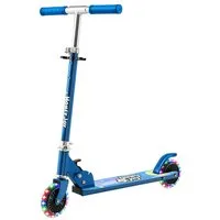COSTWAY Cityroller Kinder Scooter, höhenverstellbar, klappbar, mit 2 LED Räder