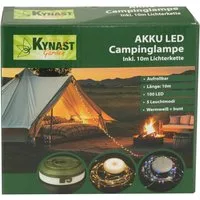 Kynast Garden LED Solarleuchte Akku LED Campinglampe mit 10m Lichterkette 130 LED 5 Modi IP44