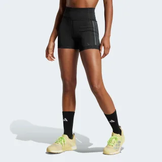 adidas Performance Shorts "OPTIME 3-STREIFEN KURZE LEGGINGS" sportlicher Stil, für Sport, mit Elasthan, leichtes Material