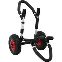 vidaXL SUP-Transportwagen SUP Trolley für Surfbrett Klappbar 45 kg Aluminium, (1-St)
