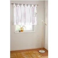OTTO home Raffrollo Dimona, mit Schlaufen, Transparent, Voile, Polyester
