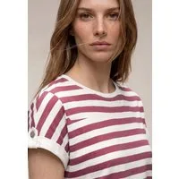 STREET ONE Shirttop Sommershirt im Streifen-Design