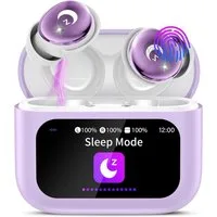 VEKJ Ultraleichte Schlafkopfhörer Bluetooth 5.4 mit Noise Cancelling In-Ear-Kopfhörer (Noise Cancelling Schlafkopfhörer isolieren störende Geräusche und sorgen für tiefe, erholsame Nächte ohne Ablenkung., Kabellose Mini mit IPX7, Deep Bass & bis zu 4