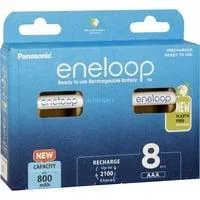 Akku eneloop, Micro AAA 1,2V 8 Stück