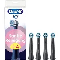 Oral-B Aufsteckbürsten iO Sanfte Reinigung - 4St. - Black