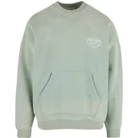 Another Cotton Lab Rundhalspullover Another Cotton Lab Matcha Mornings Oversized Sweatshirt (1-tlg)