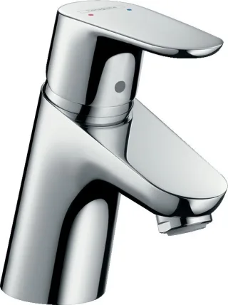 Hansgrohe Waschtischmischer 70 Focus LowFlow chrom ohne Ablaufgarnitur, 31952000 31952000
