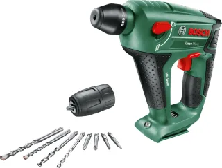 Bosch Akku Bohrhammer UneoMaxx [inkl. Rundschaftadapter OHNE Akku] grün