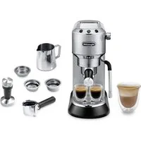 De'Longhi Kaffeebereiter EC885.M, 15 bar, Milchschaumdüse, Barista, Tamper, Milchkännchen