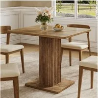 Tribesigns Esstisch 90 cm Esstisch, quadratischer Küchentisch, für Esszimmer, Wohnzimmer