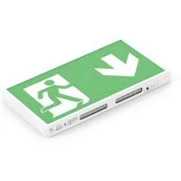 ENOVALITE Arbeitsleuchte LED-Fluchtwegleuchte, Notausgang, Notstrom, Anti Panik, TEST-Funktion, LED fest integriert, Tageslichtweiß, kaltweiß, Fluchtwegleuchte, Notfallakku, Notbeleuchtung, Fluchtweg, Notleuchte