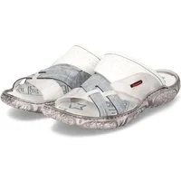 KRISBUT Krisbut 1203-7 Herren Glattleder white Pantolette