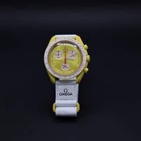 Swatch Chronograph Omega Swatch Bioceramic Moonswatch Mission To Sun