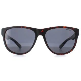 Polaroid PLD 2156/S HGC UC matte havanna blau grau polarisierte Sonnenbrille