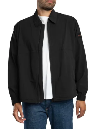 BOSS Layok Bomberjacke, Schwarz