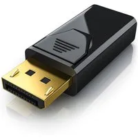 CSL Audio- & Video-Kabel, DisplayPort, HDMI Typ A, DP auf HDMI Adapter mit Audioübertragung, Full HD 1080p