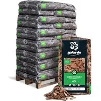 GALAMIO Rindenmulch Rindenmulch Kiefer Mittel, (Palette, 39-St)