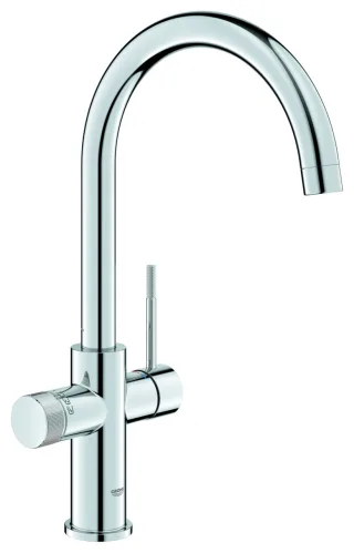 GROHE 5-in-1 Armatur GROHE Blue 104416, C-Auslauf für Kühler Home/Pro chrom, 1044160001 1044160001