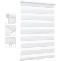 Doppelrollo Doppelrollo Duo Rollo Schnurlos Klemmfix ohne Bohren Rollo Faltrollo, Sekey, Klemmträger, ohne Bohren Klemmträger, ohne Kettenzug, sicherer für das Kinderzimmer