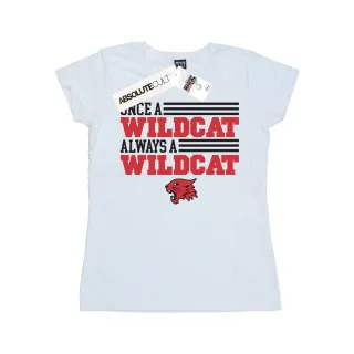 Disney - "High School Musical The Musical Once A Wildcat" T-Shirt für Damen (Weiß)
