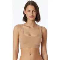 Schiesser Bustier Casual Seamless 2in1, wendebar, U- oder V-Ausschnitt, ohne störende Seitennähte