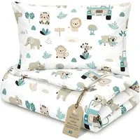 Totsy Baby Babybettwäsche Kinder Bettdecke ohne Bezug – Baby Decke und Kissen Set aus Baumwolle