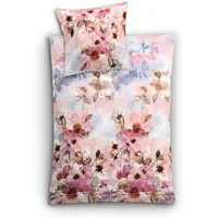 Kleine Wolke Bettwäsche Amaris, Mako-Satin, 2 teilig, mit floralem Print