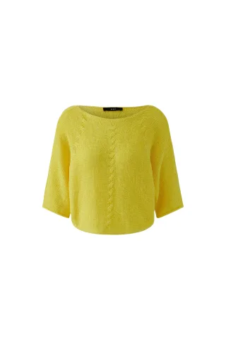 Oui - Pullover lemon zest - Gr. - 36