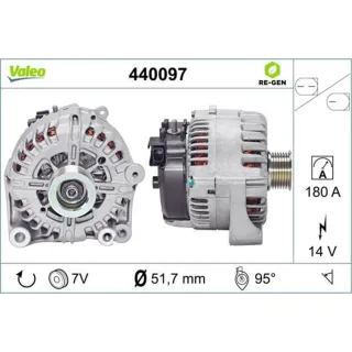 Valeo Generator  180A BMW 6er X5 4,8 440097