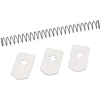 Leifheit Entkerner Ersatzteil-Set für Kirschentkerner Cherrymat (37213), Gummi,Metall, (4-tlg), Ersatzteil-Set, abnehmbarer Griff
