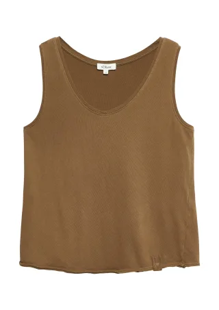 s.Oliver - T-Shirt braun - Gr. - 34