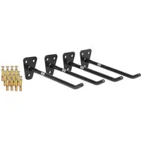 HEYNER Reifen-Wandhalterung Reifenhalter für die Wand - stabile Wandhalterung Felgen und Räder, (4-tlg)