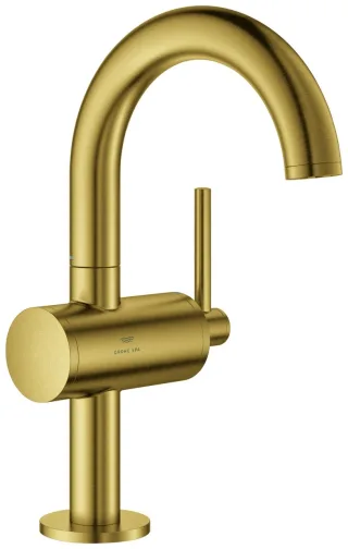 GROHE Einhand-Waschtischbatterie Atrio 24363 M-Size cool sunrise gebürstet, 24363GN0 24363GN0