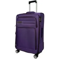 MTB Koffer Stoffkoffer 4-Rollen Trolley Koffer Reisekoffer Tasche Reisetasche, Mit Dehnungsfuge