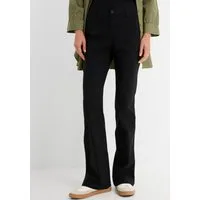 bonprix Stretch-Hose aus Viskose, mit Bootcut-Design, Regular Fit, mit Gürtelschlaufen