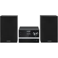 Blaupunkt Mikro-Stereoanlage MS9BT Stereoanlage (FM-Radio mit digitaler PLL-Synthese und Speicher für 40 Sender, 20 W, Bluetooth, FM-Radio, 20 W RMS Leistung, Uhr mit Weckfunktion)