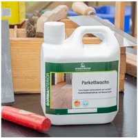 Antikas Holzschutzlasur Parkettwachs auf Wasserbasis selbstglänzend - Farblos - 1L