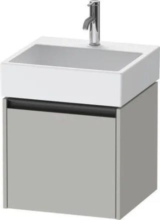 Duravit Ketho.2 Waschtischunterbau wandhängend Betongrau Matt 484x460x440 mm - K25074007070000 K25074007070000