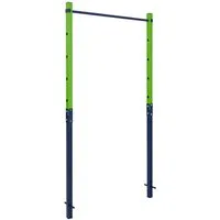 COSTWAY Turnreck, Klimmzugstange, Reckstange höhenverstellbar 80-172 cm