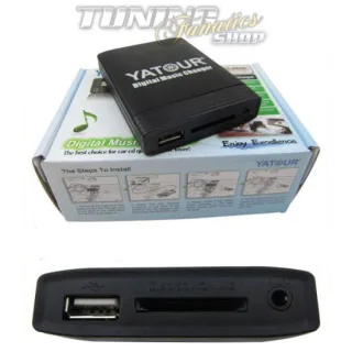 USB SD SDHC MP3 AUX In Interface CD Wechsler Adapter für Panasonic Radio