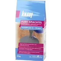 KNAUF Ausgleichsmasse Knauf Fließspachtel Faserflex grau, 5 kg, für