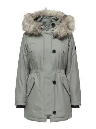 ONLY - ONLIRIS FUR WINTER PARKA OTW CC Shadow - Gr. - XS